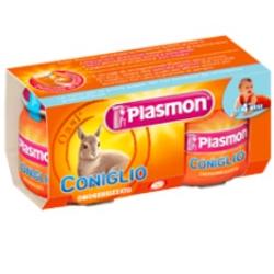 Plasmon Omogeneizzato Coniglio 80Gx2 Pezzi