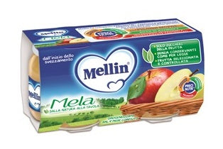 Mellin Omogeneizzato Mela 2X100G