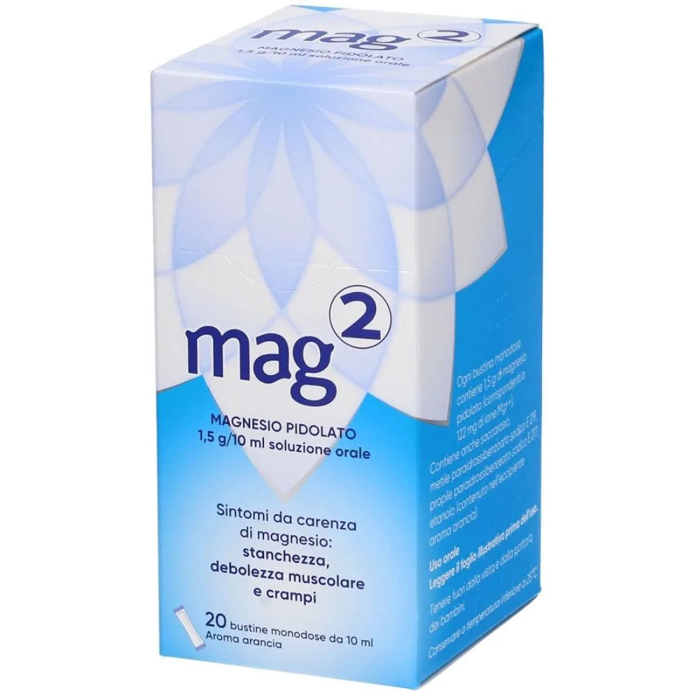 Mag 2 Soluzione Orale 20 Bustine 1,5g/10ml