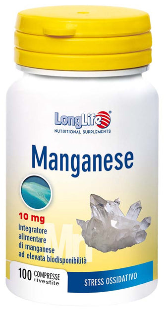 Longlife Manganese 10Mg 100 Compresse