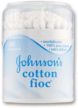 Johnsons Baby Cotton Fioc100 Pezzi