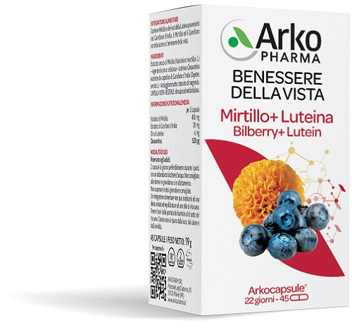 Arkocompresse Mirtillo+Luteina 45Compresse