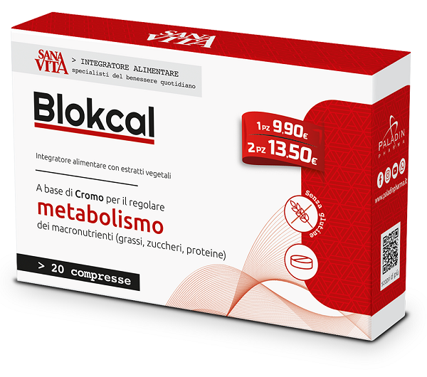 Sanavita Blokcal 20 Compresse