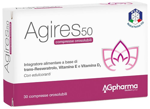 Agires 50 30 Compresse Orosolubili