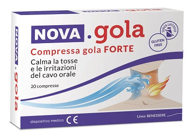 Nova Gola Compresse Gola Forte 20 Compresse
