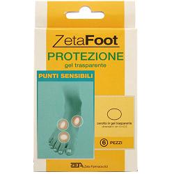 Zetaf Gel Trasp Punti Sens 6 Pezzi