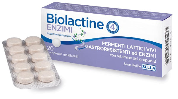 Biolactine Enzimi 20 Compresse Nf