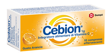 Cebion Effervescente Vitamina C Arancia 10 Compresse