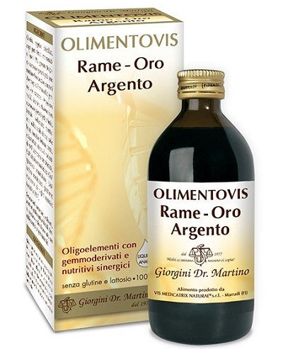 Rame Oro Argento Oliment 200ml