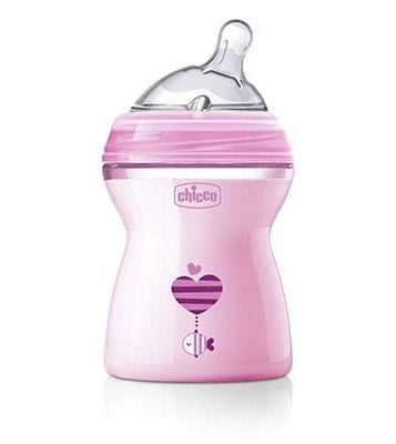Ch Bib Nat-Feel 2M+ Girl 250ml