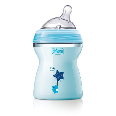 Ch Bib Nat-Feel 2M+ Boy 250ml