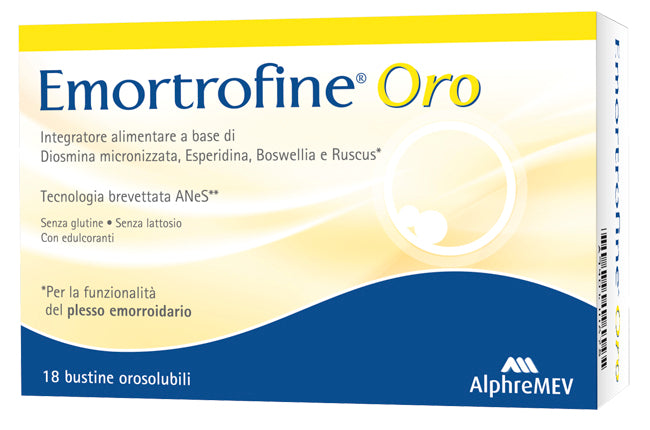 Emortrofine Oro 18 Bustine