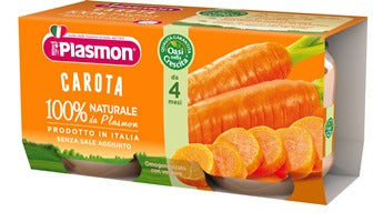 Plasmon Omogeneizzato Carota 2X80G