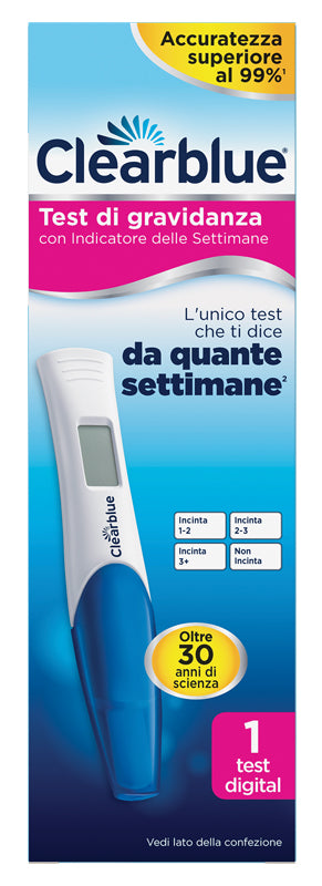 Clearblue Test di Gravidanza Indicatore delle Settimane 1 Pezzi