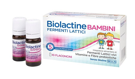 Biolactine Bambini 10 Flaconi 8ml