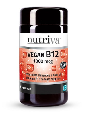 Nutriva Vegan B12 60 Compresse 1000Mc
