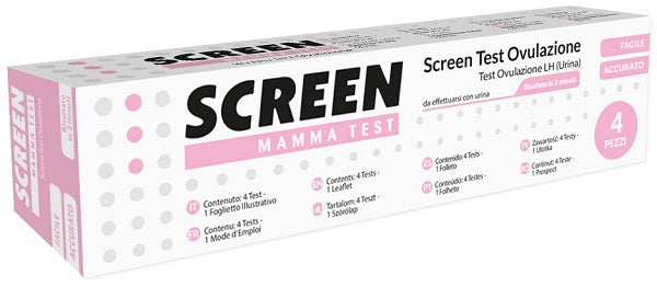 Screen Test Ovulazione 4 Pezzi