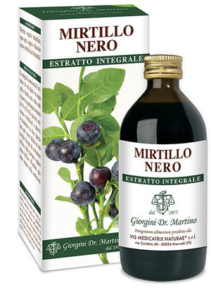 Mirtillo Nero Estr Integr200ml