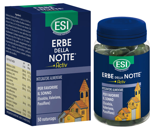 Esi Erbe Notte Activ 50Compresse
