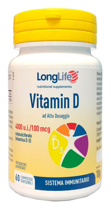 Longlife Vitamin D4000Ui 60 Compresse