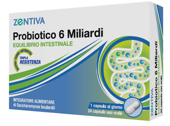 Zentiva Probiotico 6mld 24Compresse