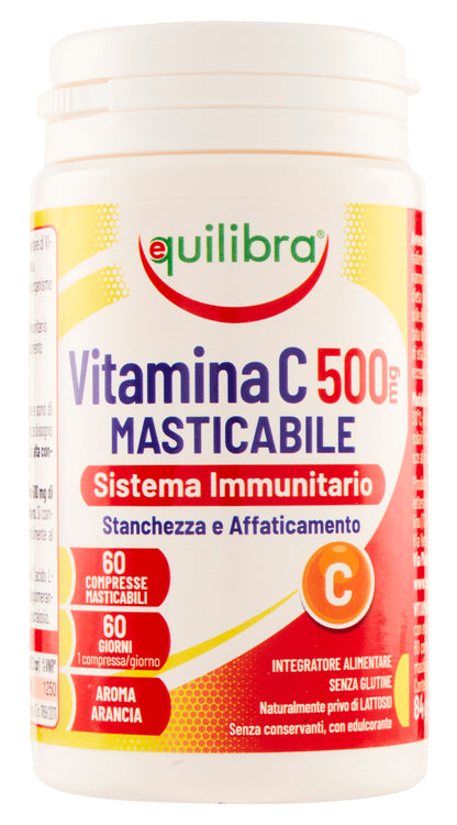 Vitamina C 500Mg Mastic 60 Compresse