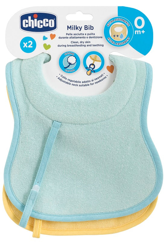 Ch Bavagl 0M+ 2 Pezzi Azz