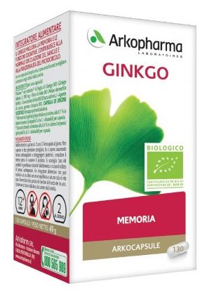 Arkocompresse Ginkgo Bio 130Compresse