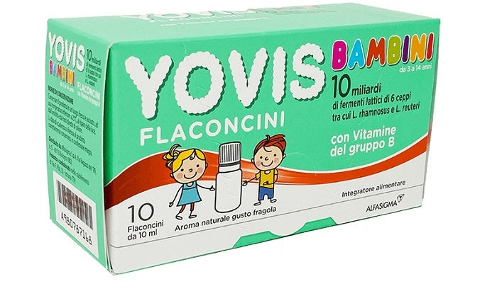 Yovis Bambini Fragola 10 Flaconi da 10ml