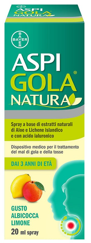 Aspi Gola Natura Spray Alb/Lim