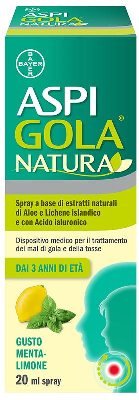 Aspi Gola Natura Spray Men/Lim