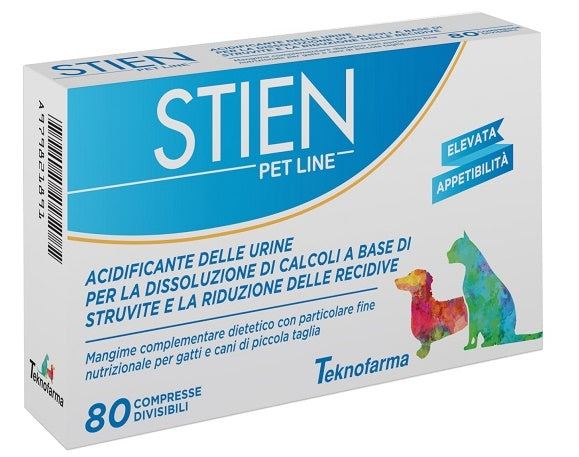 Stien Pet Line 80 Compresse Gatt/Cani