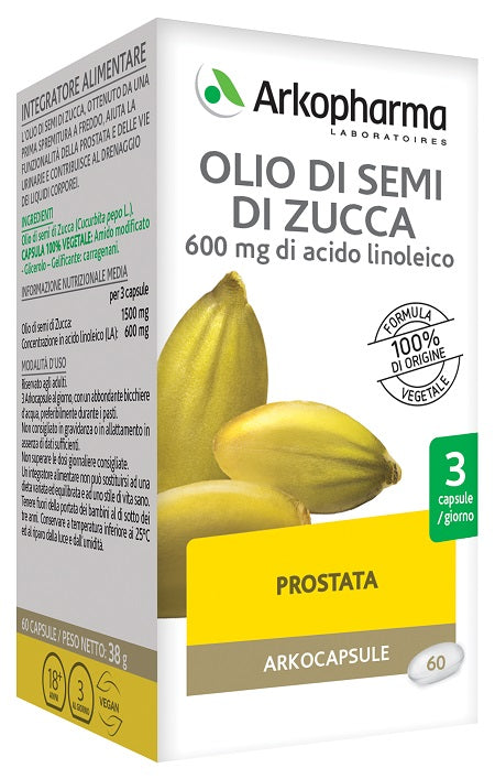 Arkocompresse Olio Semi Zucca 60Compresse
