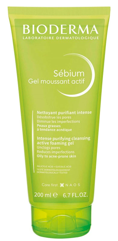 Sebium Gel Moussant Actif200ml