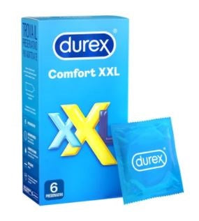 Durex Comfort Xxl 6 Pezzi