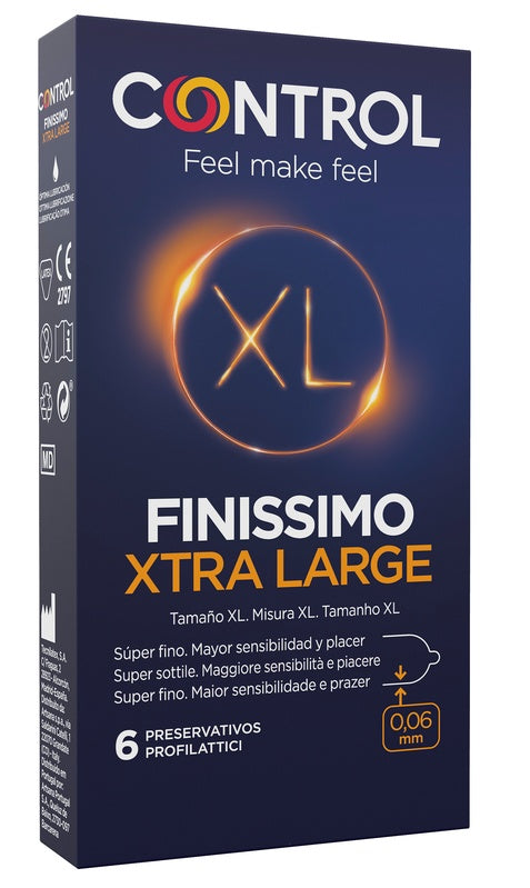 Control Finissimo Xl 6 Pezzi