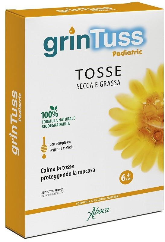Grintuss Pediatric Sciroppo per Bambini 12 Falconcini