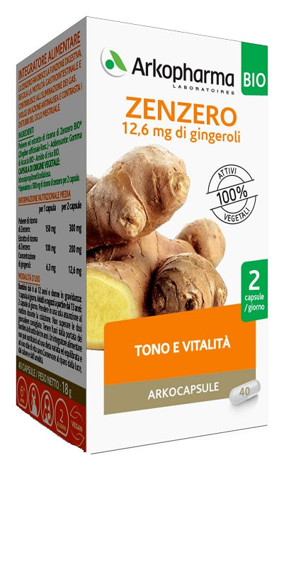 Arkocompresse Zenzero Bio 40Compresse