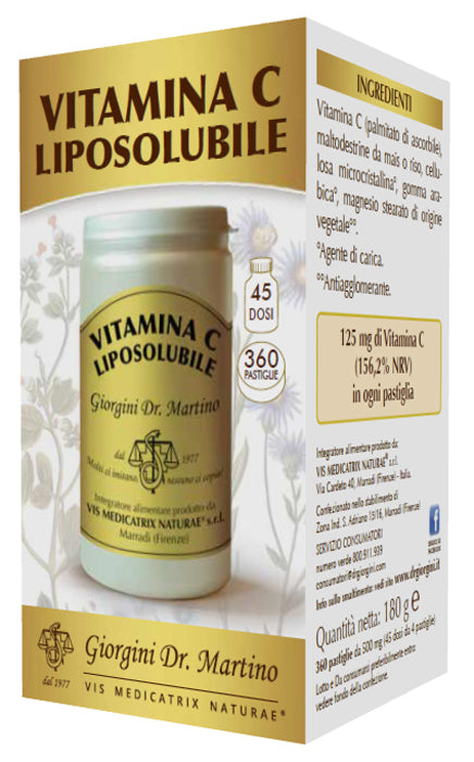 Vitamina C Liposolubile360 Pastiglie