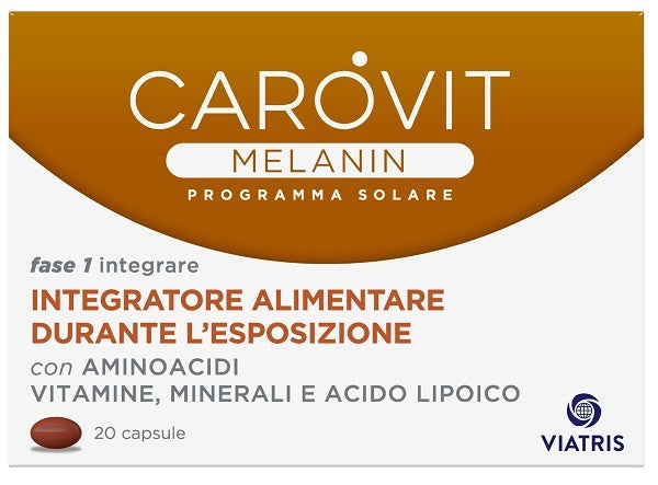 Carovit Melanin Solare 20Compresse