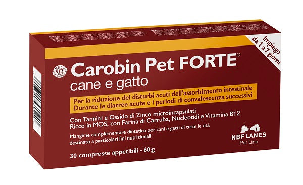 Carobin Pet Forte 30 Compresse