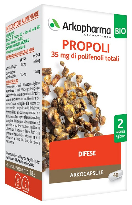 Arkocompresse Propoli Bio 40Compresse