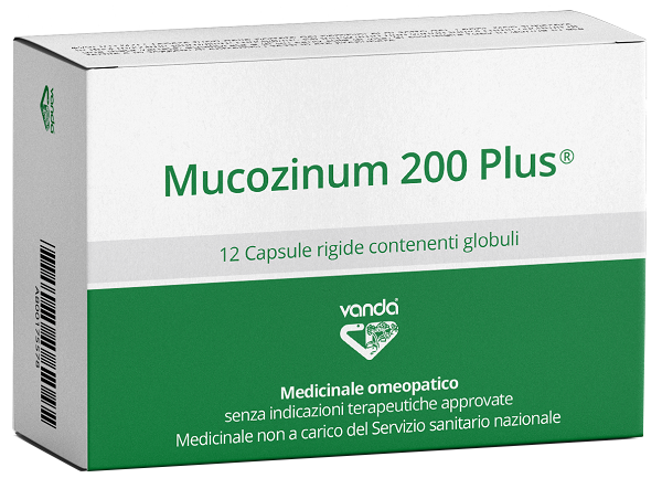 Mucozinum 200 Plus 12Compresse Vanda