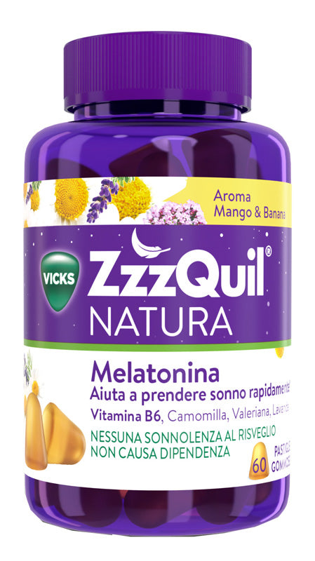 Vicks Zzzquil Natura Man60 Pastiglie