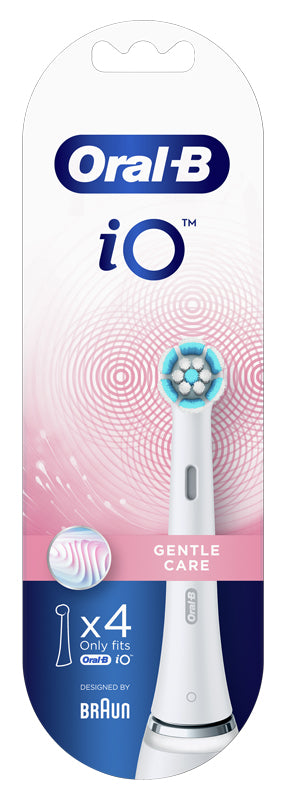 Oral-b Testine Di Ricambio Io Gentle Care Bianche 4 Pezzi