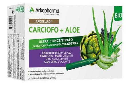 Arkofluidi Carciofo+Aloe V 20F