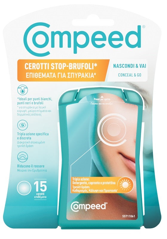 Compeed Cer Stop Brufoli 15 Pezzi