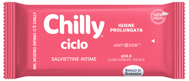 Chilly Salviette Ciclo 12 Pezzi