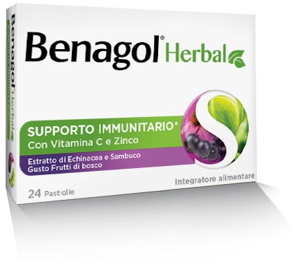 Benagol Herbal Frut Bos 24 Pastiglie