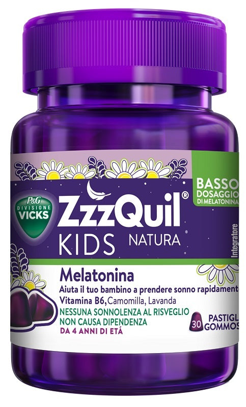 Vicks Zzzquil Kids Nat 30 Pastiglie